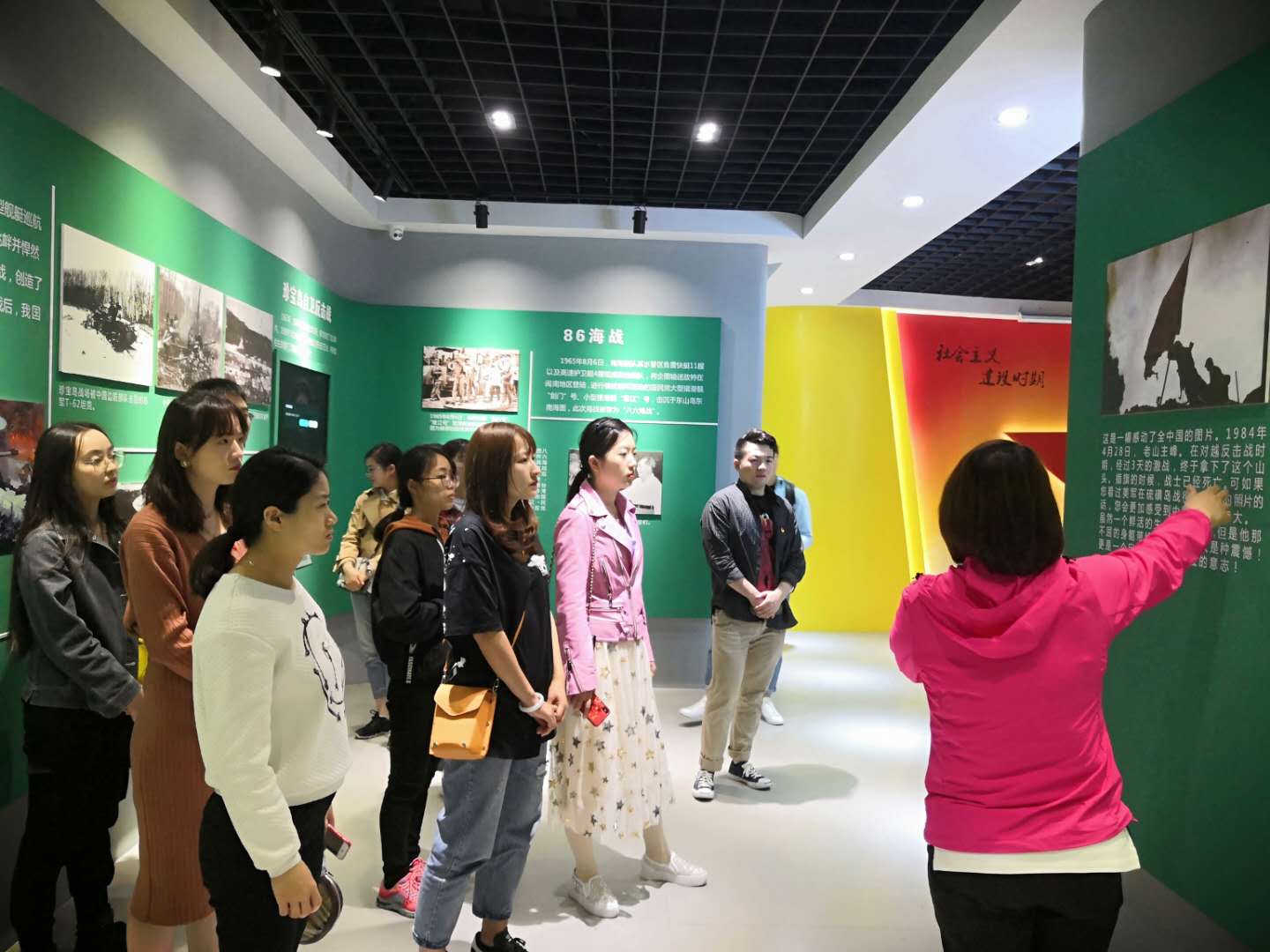集团团委开展团员青年爱国主义教育参观南京国防园