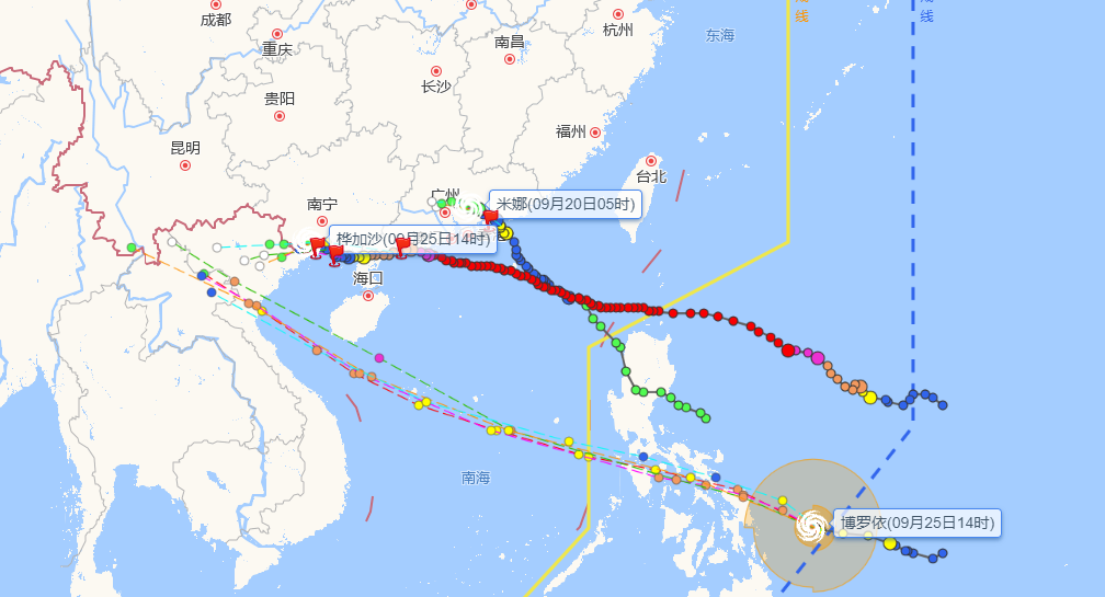 近期台风影响频繁，两江海运船舶安全避台