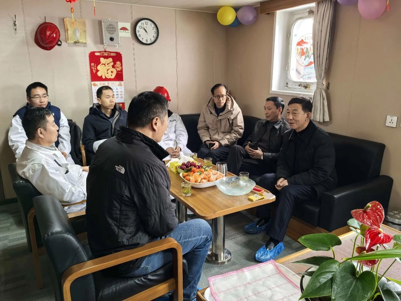 奚总带队到长欣门开展春节慰问